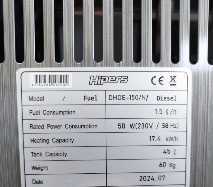 Load image in gallery view, Diesel heater IMA-150 RHP 3 F 16A, 150 kW, 400 V - for rent
